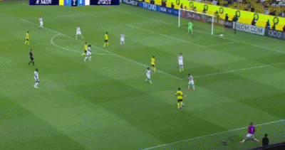 加里卜兜射, 打破僵局, 禁区一片混